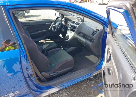 2003 Honda Civic Si from USA, damaged, VIN SHHEP33563U401079